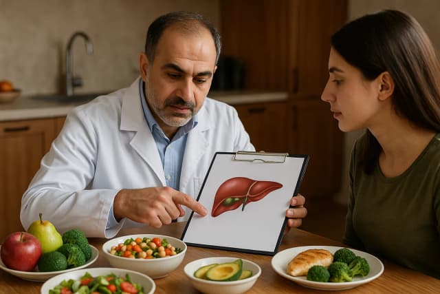 برنامه‌های غذایی ویژه برای بیماران کبد چرب و شرایط خاص پزشکی